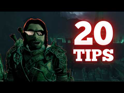 ¡20 TRUCOS para ser INVENCIBLE en Shadow of War!