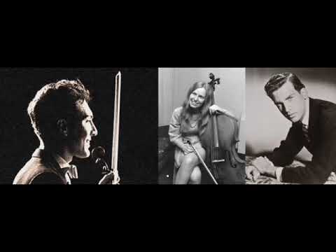 Thomas Schippers, Arnold Steinhardt & Jacqueline Du Pre play Mendelssohn's 1st Piano Trio (live)