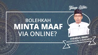 TANYA USTAZ: Bolehkan Maaf-maafan Lewat Whatsapp saat Lebaran