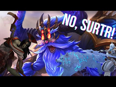 Bully SURTR Damage is DODGED by Izanami and Skadi | SMITE