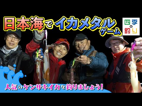 日本海でイカメタルゲーム 人気のケンサキイカを釣りましょう!(四季の釣り/2023年6月16日放送)