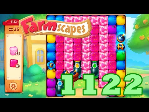 Farmscapes Level 1122 HD Gameplay Walkthrough | 3 - match game | android | ios | pc | GameGo Game