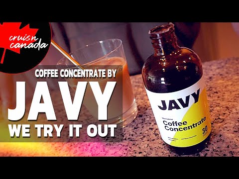 Trying out A New Coffee Drink | JAVY Coffee Concentrate | Our Review