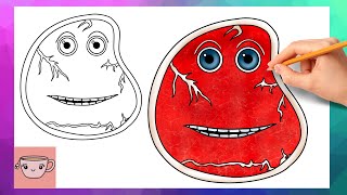 How To Draw Charlie the Steak 🥩 | Easy Drawing Tutorial