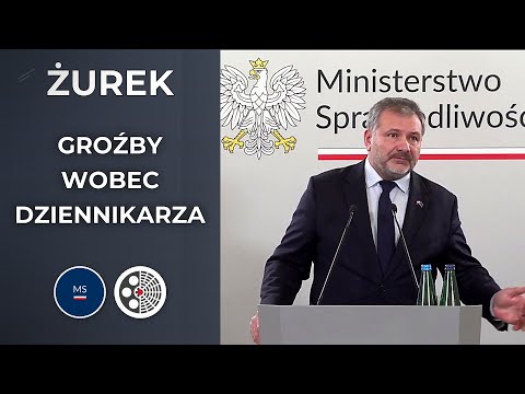 Waldemar Żurek: Prosecutor's Office on threats against journalist