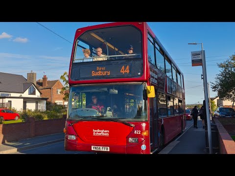 Rare Allocation and ZF - KonectBuses 822 Scania N94UD Omnidekka working the 44