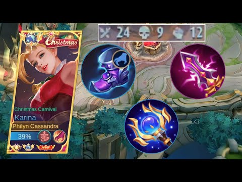 FULL MAGIC PEN BUILD KARINA IN MY MOST INTENSE MATCH 🔥🔥 | TOP GLOBAL KARINA