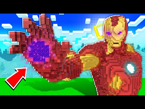 Ultimate Minecraft Showdown: Noob vs Pro Inside Iron Man