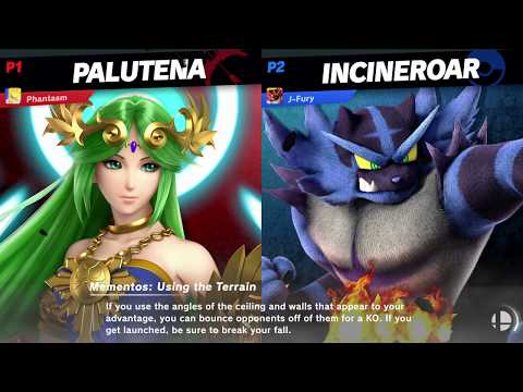 Palutena (Phantasm) vs Incineroar (J-Fury)