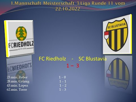 1.Mannschaft Meisterschaft 3.Liga FC Riedholz-SC Blustavia
