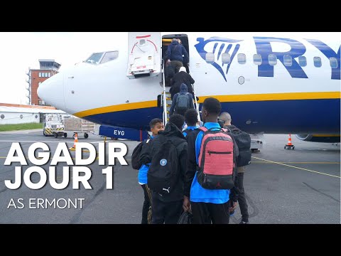 L'AS ERMONT AU MAROC, JOUR 1