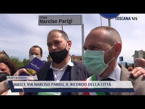 2021-05-29 CAMPI BISENZIO - NASCE VIA NARCISO PARIGI, IL RICORDO DELLA CITTÀ