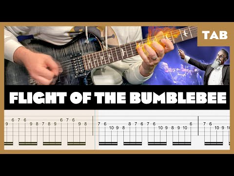 Flight of the Bumblebee - Rimsky-Korsakov - Guitar Tab | Lesson | Cover | Tutorial