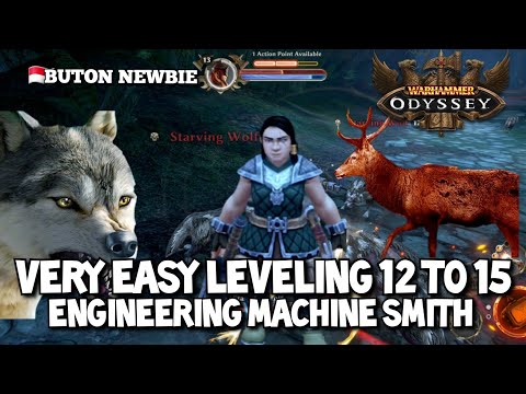 Warhammer Odyssey Leveling 12 TO 15 | Engineering