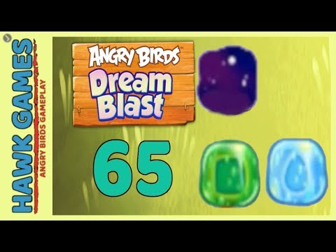 Angry Birds Dream Blast Level 65 - Walkthrough, No Boosters