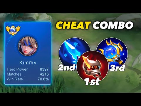 KIMMY NEW BRUTAL COMBO BUILD 100% BROKEN!! (2023 Best Build!)