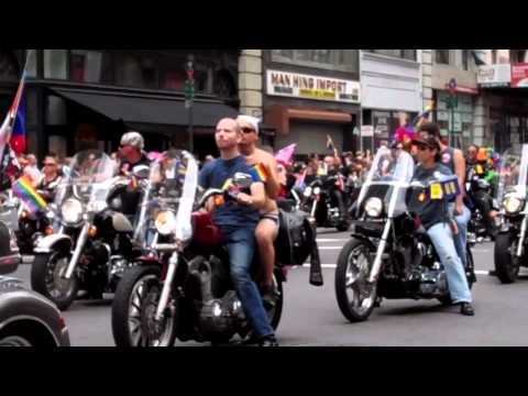 GAY BIKERS ROCK AT THE 2011 GAY PRIDE PARADE NEW YORK CITY