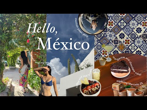 my life in mexico with a boy 🥥🌴 | jon's first family trip, tacos galore, beach hopping in cancun