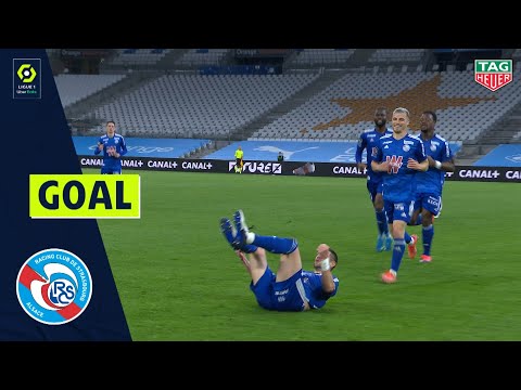Goal Stefan MITROVIC (73' - RC STRASBOURG ALSACE) OM - RCSA (1-1) 20/21