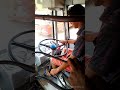 Ashok Leyland Hino Engine Viking Bus An Open Bonnet Driving