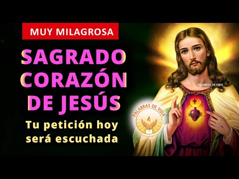 Prayer to the Sacred Heart of Jesus ❤️‍🔥 for urgent miracles