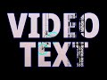 Tutorial Create Text With Video Background Kinemaster