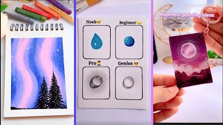Easy Art Tips & Hacks When You’re Bored || Painting Techniques || muktaeasydrawing #art