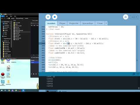 Collision Detection In Processing Java