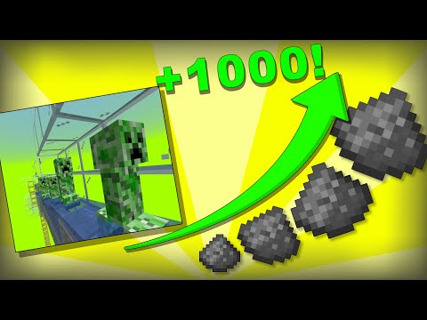 Prosta farma Creeperów CZYLI łatwa farma prochu w Minecraft ;)