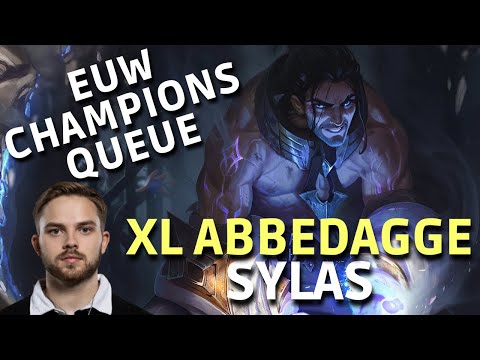 EUW CHAMPIONS QUEUE I SYLAS MID LANE I ABBEDAGGE