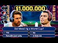 Messi & Ronaldo play Millionaire Quiz - With Bale & Maguire!