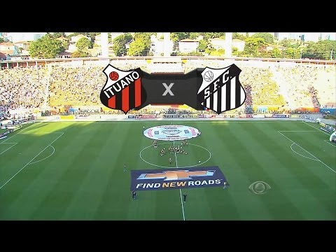 Ituano 1x0 Santos - 2014 - Jogo de ida da final