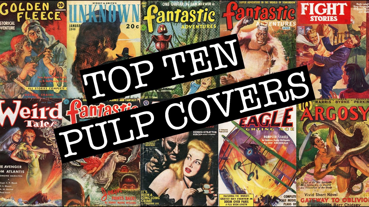 Top Ten Pulp Covers