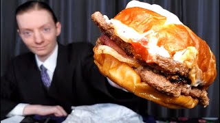 Wendy's NEW Pretzel Baconator Review!