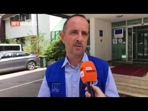 Peter Van der Auweraert, IOM's representative in Bosnia and Herzegovina, spoke to InfoMigrants on August 2, 2018 | Credit: InfoMigrants
