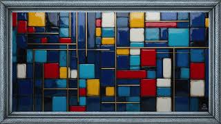 Abstract geometric art | Tv Art for Samsung The Frame | No Music | 4K