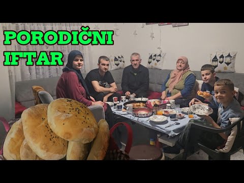 "PORODIČNI (skromni) IFTAR Koji Nema Cijenu💚🤲Za iftar pravim 💥Lepine💥Topu💥Picu💥"