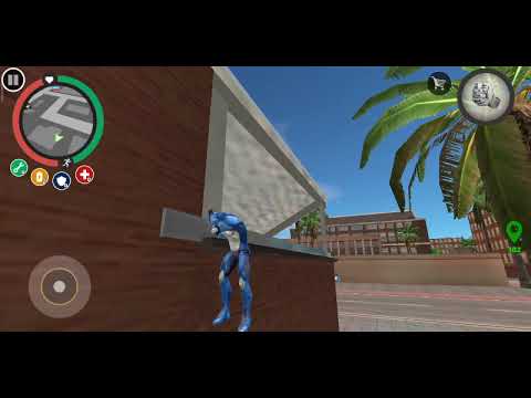 New glitch in Rope Hero Vice Town || New wall glitch