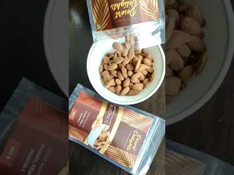 Salty Desert Delights Roasted And Salted Almonds, Packaging Size: 250gms