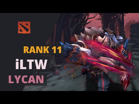 iLTW (Rank 11) plays Lycan Dota 2 Full Game