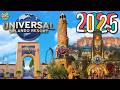 Universal Orlando Resort RIDES ATTRACTIONS 2025 All 3 EPIC Theme Parks Universal Studios