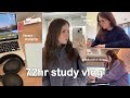 72hr STUDY VLOG 📚 intense exam study, library days, productive uni routine & finals preparation mode