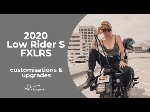 Customisations & Upgrades to Low Rider S | Female Rider in California | Low Rider S FXLRS 2020