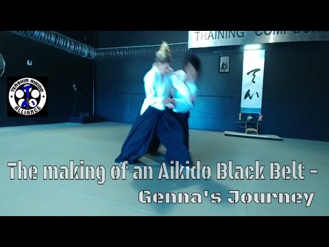 The making of an aikido black belt - Genna's Journey, 4th class