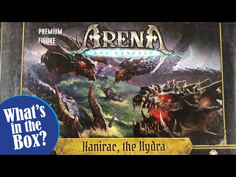 Arena the Contest HANIRAC the HYDRA Premium Figure unboxing