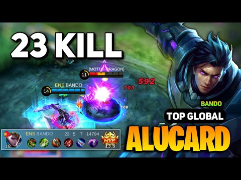 Alucard Best Build 2023 [ Alucard Gameplay Top Global ] By BANDO - Mobile Legends