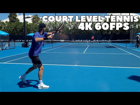 Grigor Dimitrov Court Level Practice | 2023 (4K 60FPS)