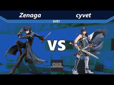 Gamester's Paradise #6 - Zenaga (Joker) vs cyvet (Chrom) - WR1 - SSBU