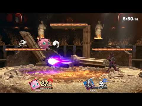 Super Smash Bros. Ultimate - Puff Reads vs. Wolf