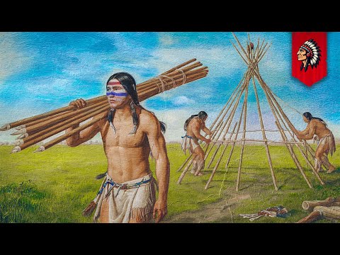 How Native Americans Built Tipis From Scratch